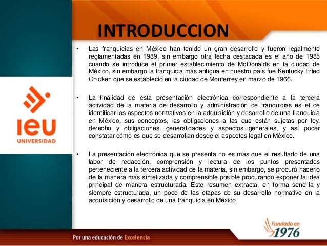 Franquicias concepto