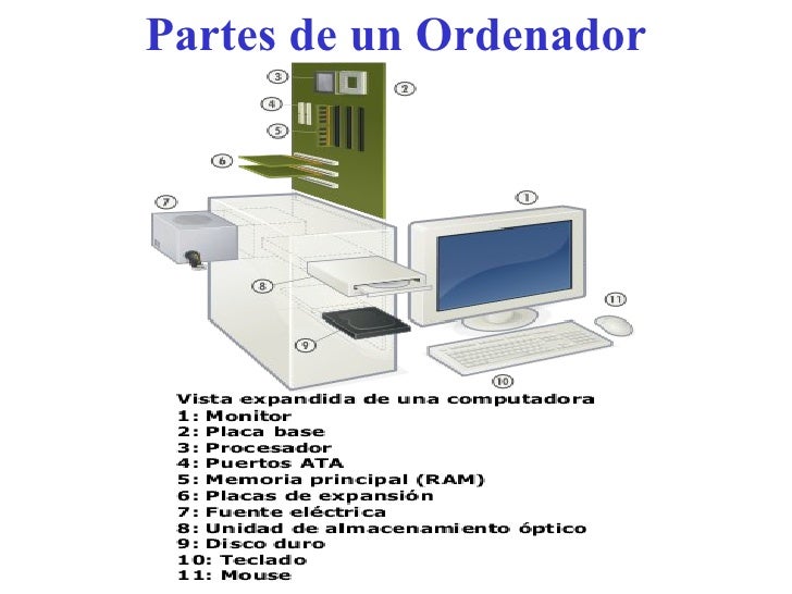 Partes De Un Ordenador