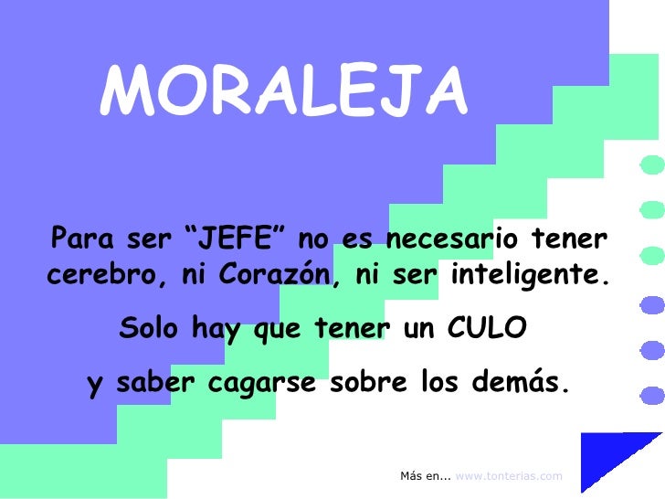 Partes del cuerpo del jefe