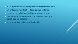 Partes de la gramática | PPTX