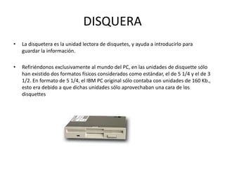 Partes del computador | PPTX | Computer Peripherals | Computing