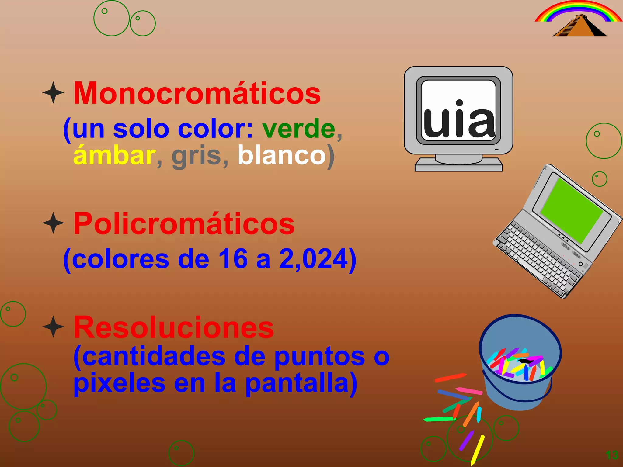 ¿Cuáles son los dispositivos de salida?10