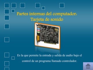 Partes del computador-Por Sharon Arciniegas M y Connie Marcela Murcia D.