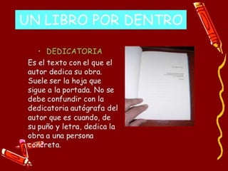 Partes del libro