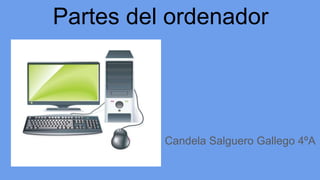 Partes del ordenador
Candela Salguero Gallego 4ºA
 