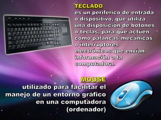 PARTES INTERNAS Y EXTERNAS DEL PC