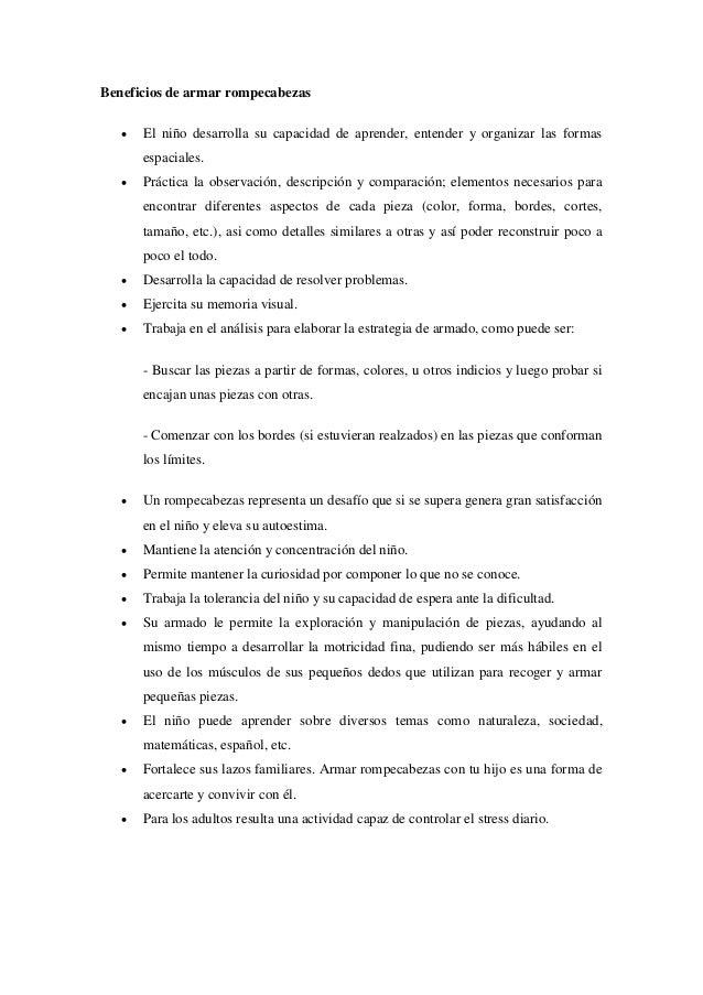 rompecabezas humano para niños