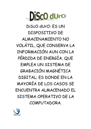 Partes De Una Computadora