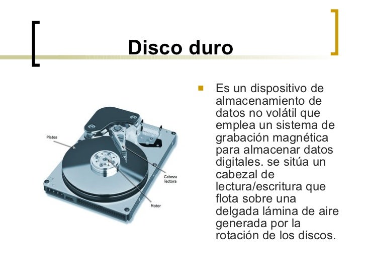 Disco Duro Es Entrada O Salida