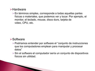 Partes de un computador sena | PPTX
