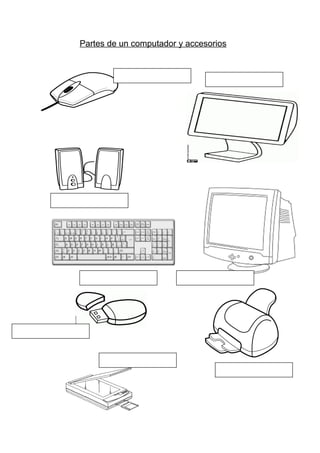 Partes de un computador y accesorios
 