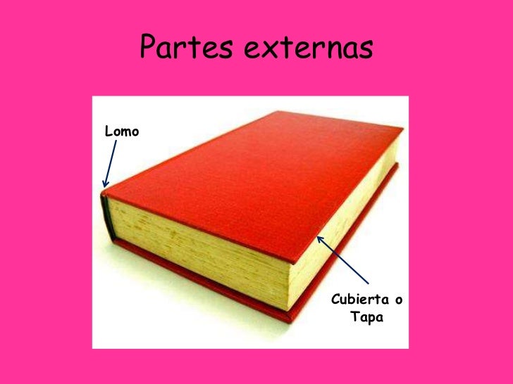 Partes de un libro Partes de un libro