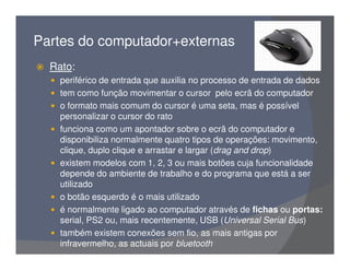Partes do Computador