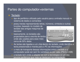 Partes do Computador