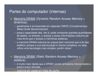 Partes do Computador