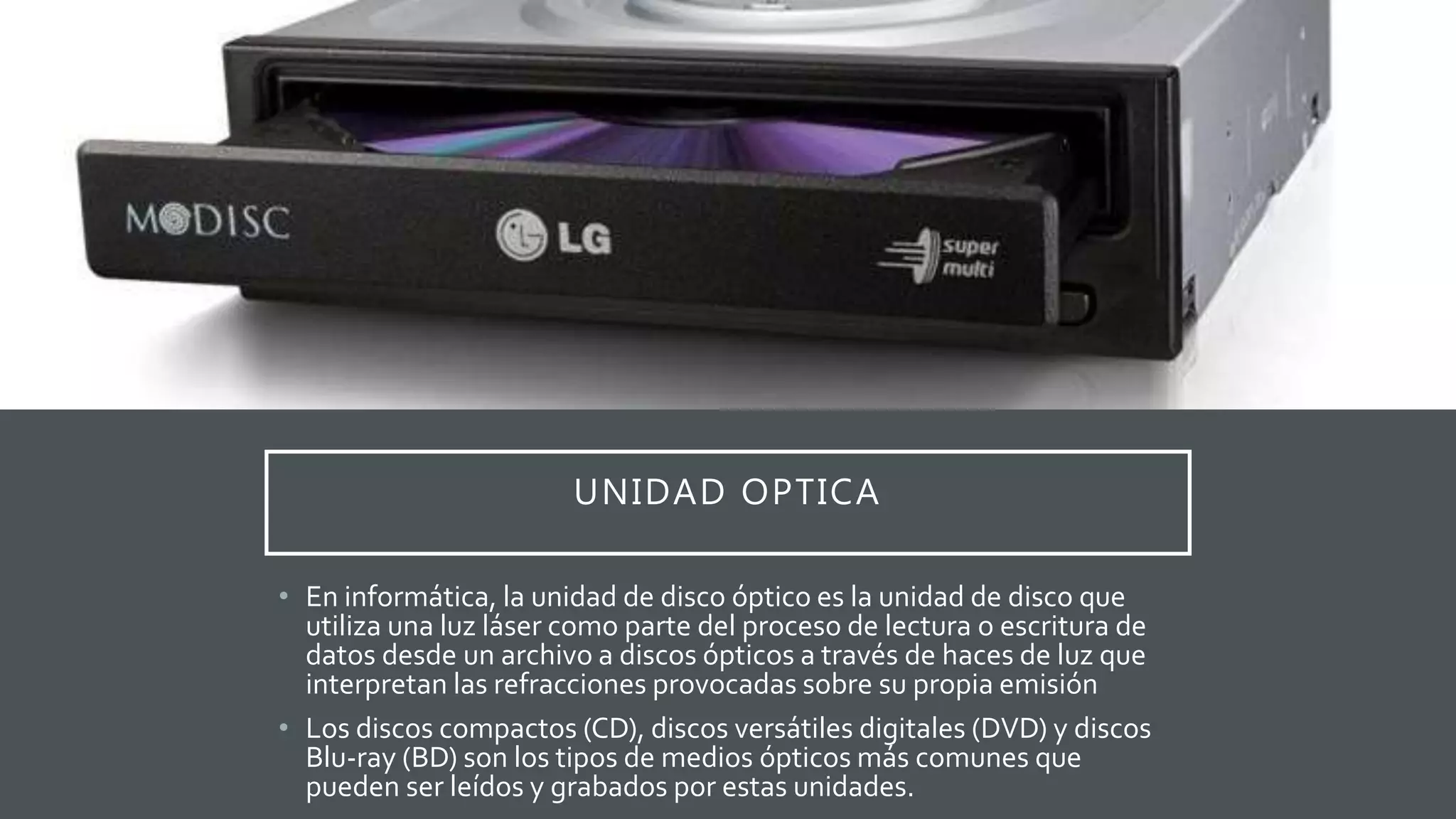 Lg Modisc Cpu Partes internas de una pc | PPTX