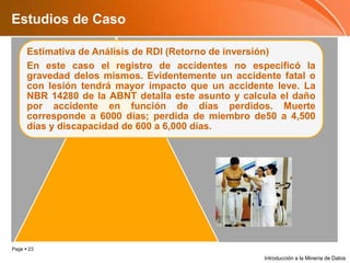 Estudios de CasoIntroducción a la Minería de Datos