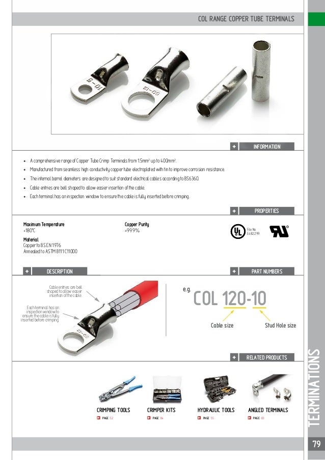 UBR84 8.4mm CABLE UNINSULATED RING CRIMP CONNECTORS TERMINAL ELECTRICAL