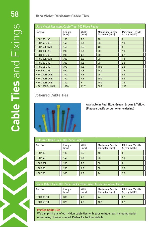 Partex Catalogue