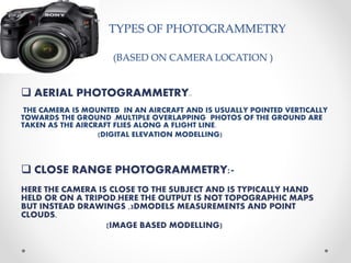 Partha Presentation on Photogrammetry | PPTX