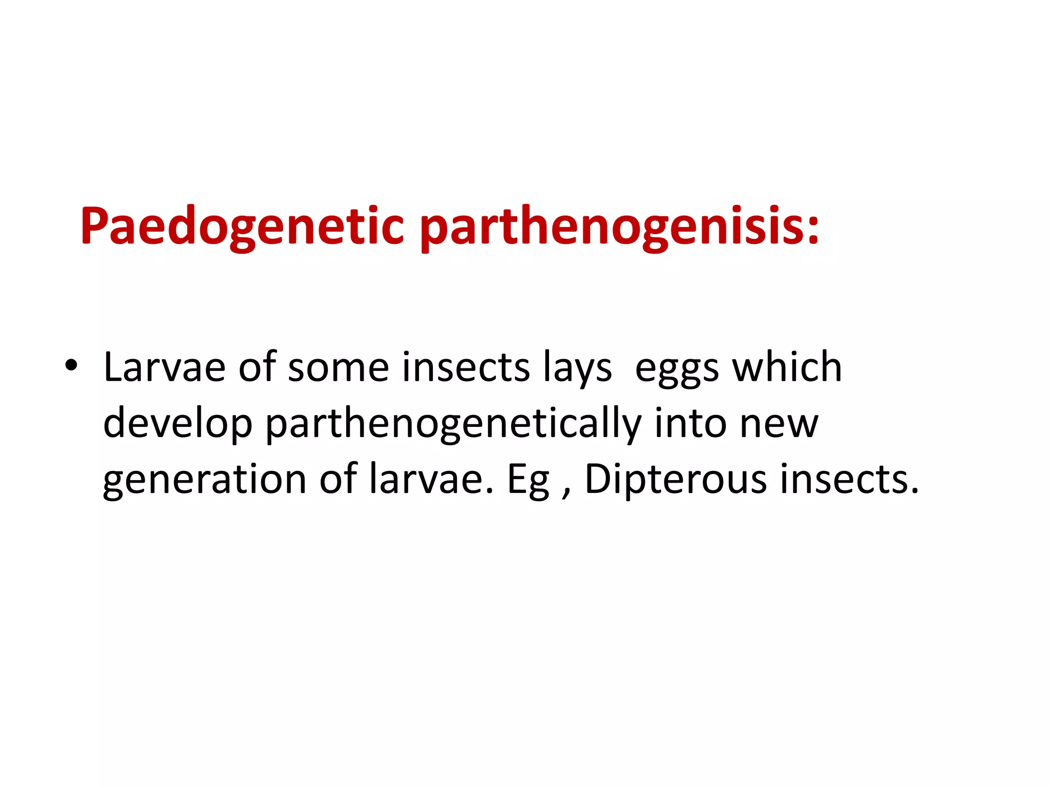Parthenogenesis | PPTX