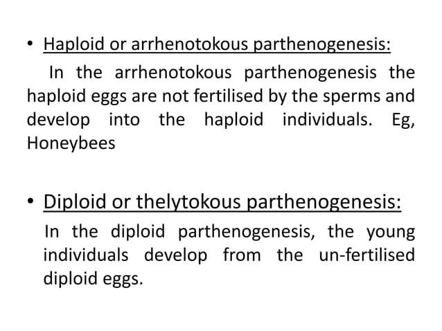 Parthenogenesis | PPTX