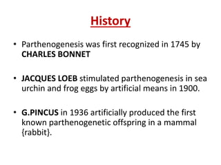 Parthenogenesis | PPTX