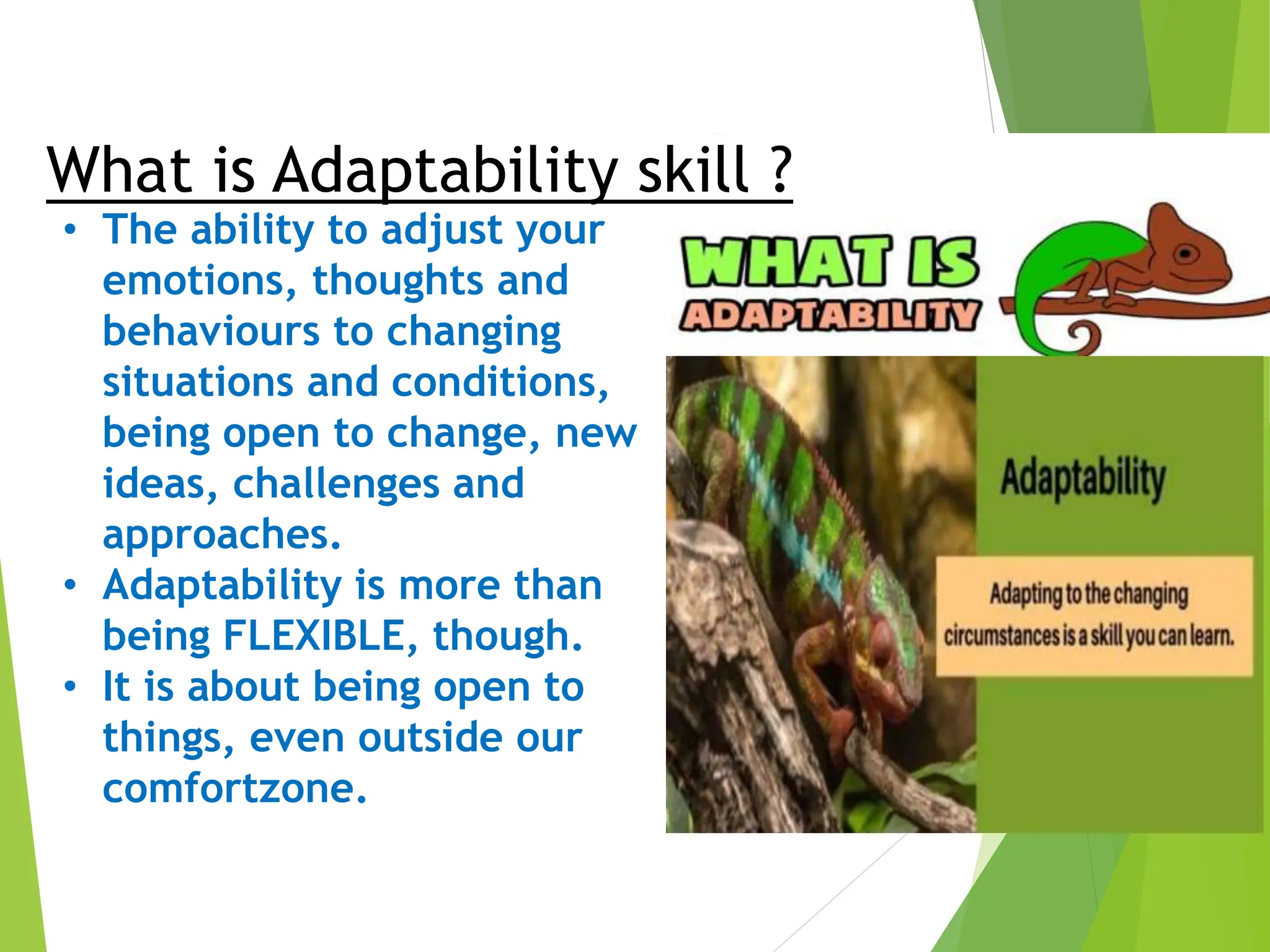 Is Adaptability A Skill Or Ability Adaptability-Skills | PPT