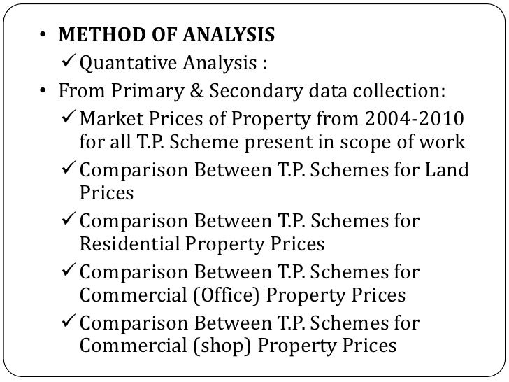 Commercial property thesis