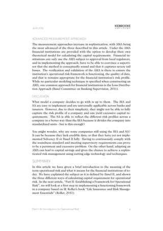 An Introduction to Operational Risk | PDF
