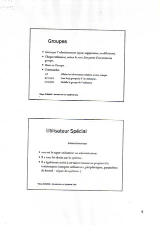 Parti 1 concepts de base