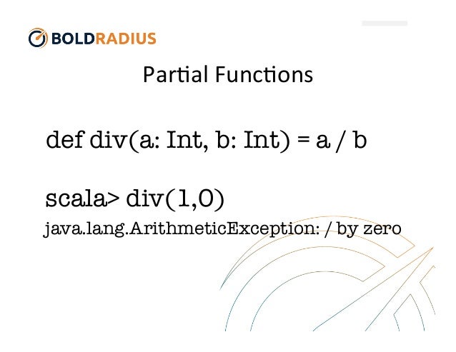 Partial Functions in Scala