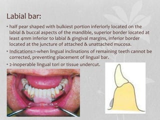 removable Partial denture | PPTX