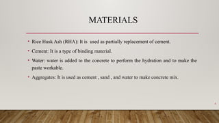 partial replacement of cement with rha.pptx