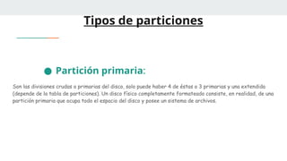 MBR VS GPT particiones del disco duro (Gómez).pptx