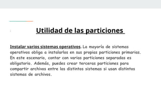 MBR VS GPT particiones del disco duro (Gómez).pptx