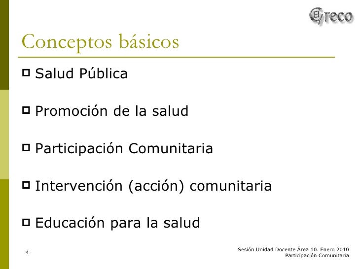 Participacion Comunitaria