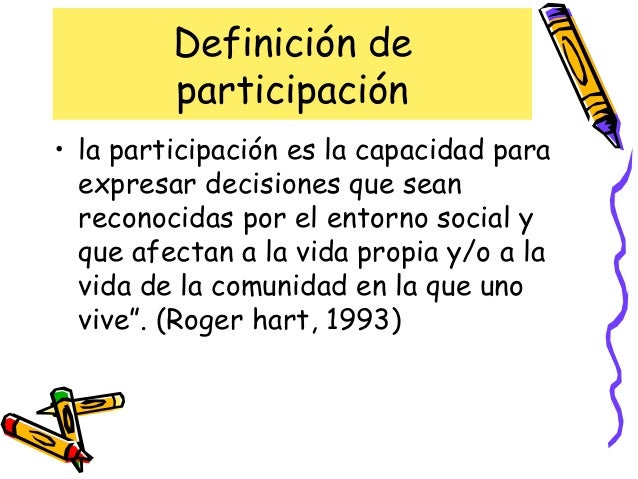 Participación infantil