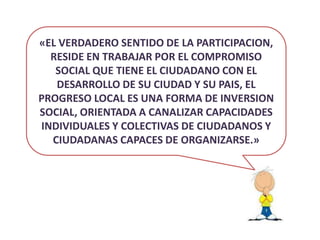 Participación y Control Ciudadano - Comité de Vigilancia y Control.pptx