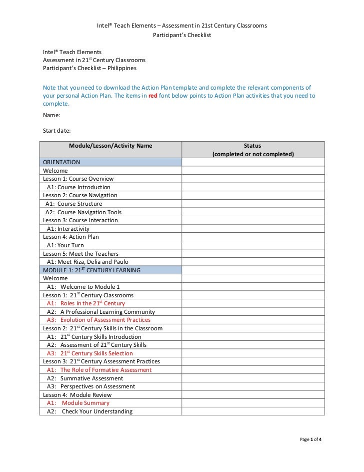 participants checklist asst participant list template