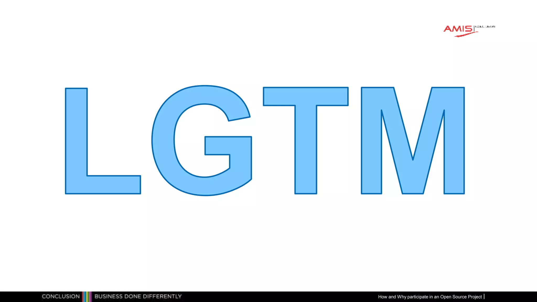 Publiek
How and Why participate in an Open Source Project
 