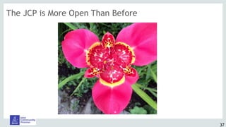 The JCP is More Open Than Before
37
 