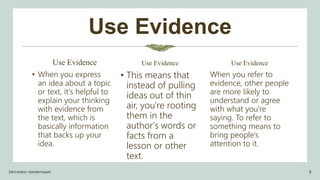 Use Evidence And Examples Participating in discussion.pptx