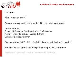 Participation En Bibliotheque Dialogue Avec La Bm Louise Michel Pa