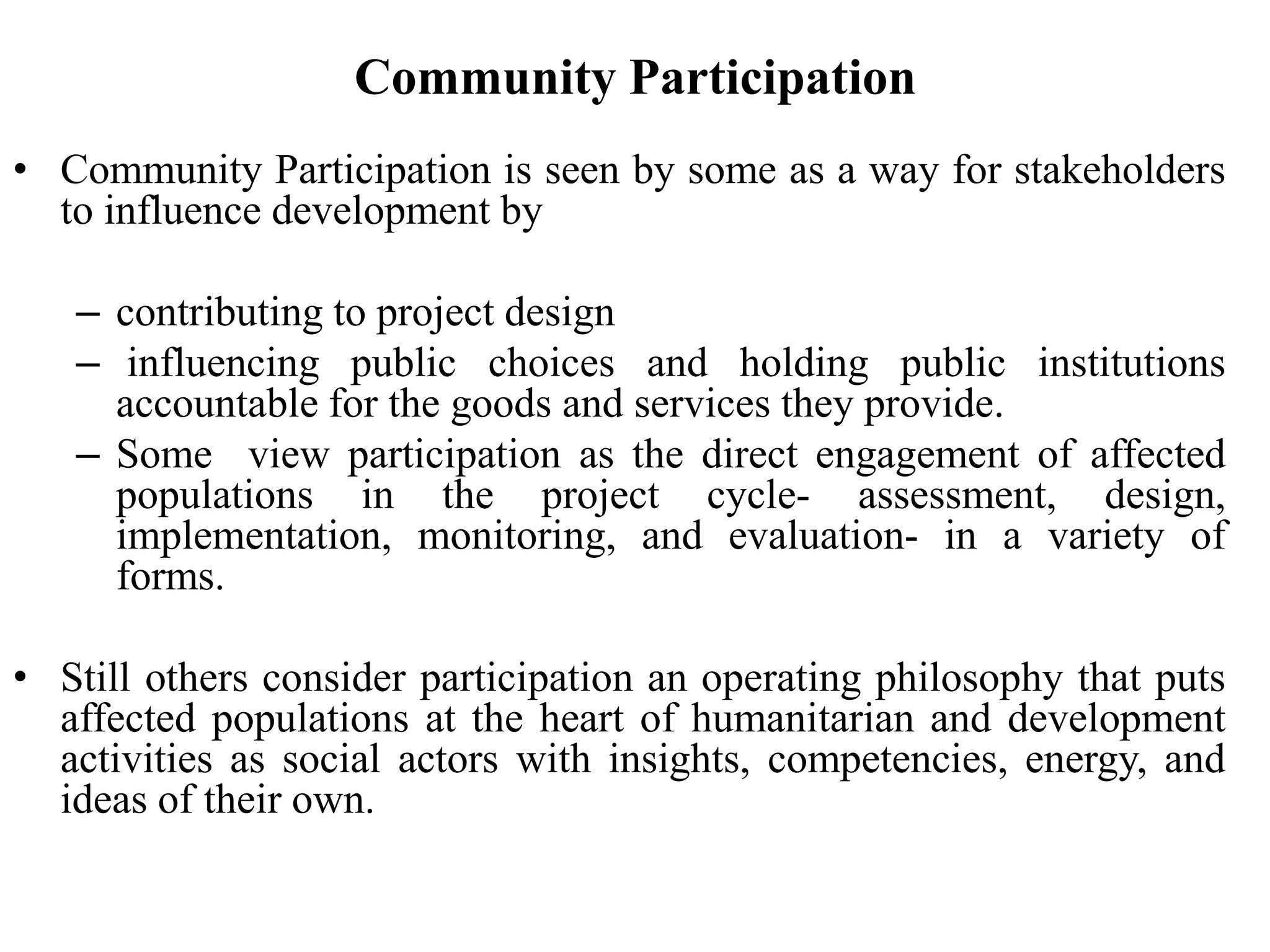 Participation in Development. 1.ppt