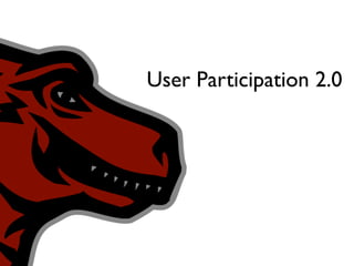 User Participation 2.0
 