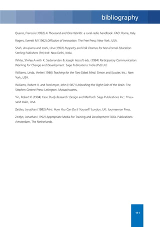 Participatory Communication Strategy Design