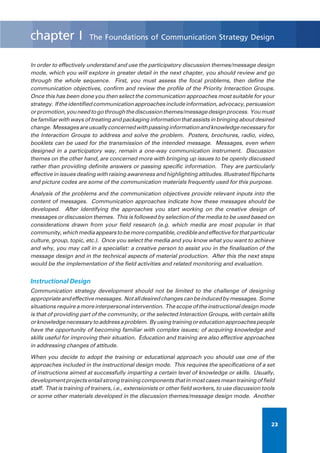 Participatory Communication Strategy Design