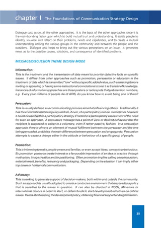 Participatory Communication Strategy Design