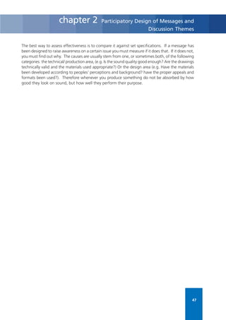 Participatory Communication Strategy Design